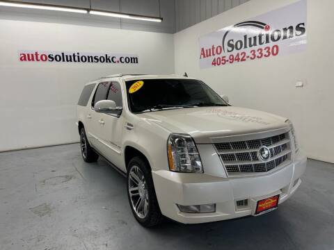 2012 Cadillac Escalade ESV for sale at Auto Solutions in Warr Acres OK