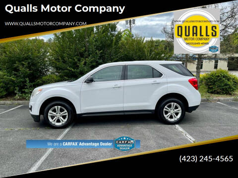 2012 Chevrolet Equinox for sale at Qualls Motor Company in Kingsport TN