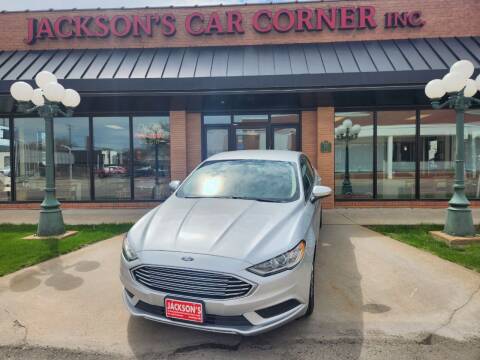 2018 Ford Fusion for sale at Jacksons Car Corner Inc in Hastings NE