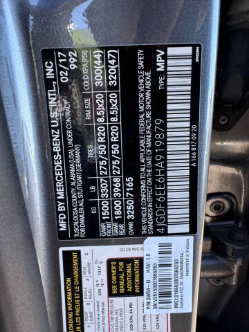 2017 Mercedes-Benz GLS GLS 450