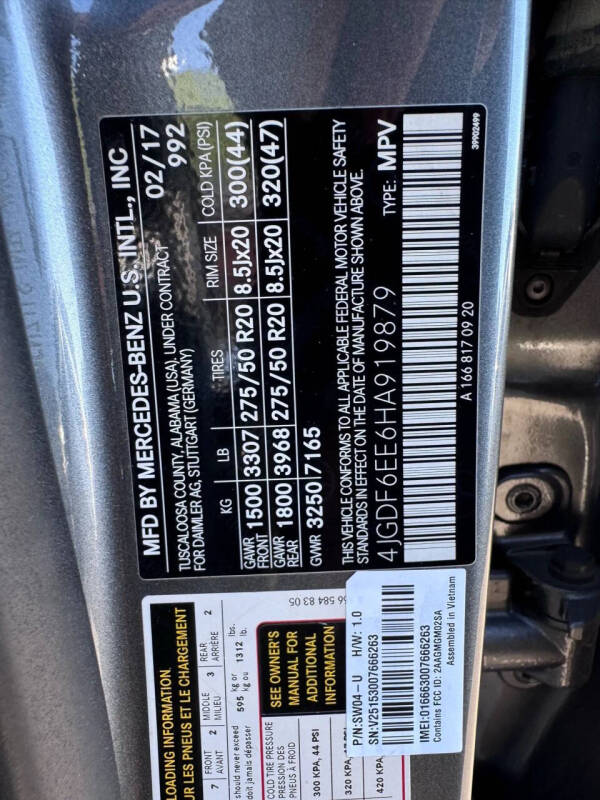 2017 Mercedes-Benz GLS GLS 450