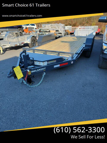 2024 Belmont 18' Skid Steer Gravity Tilt for sale at Smart Choice 61 Trailers - Belmont Trailers in Shoemakersville, PA