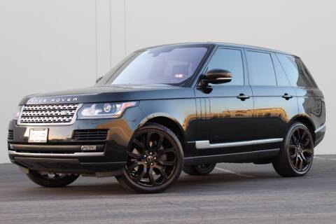 2016 Land Rover Range Rover for sale at Nuvo Trade in Newport Beach CA
