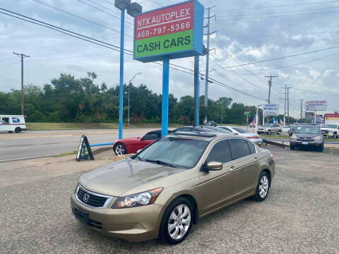 2010 Honda Accord for sale at NTX Autoplex in Garland TX