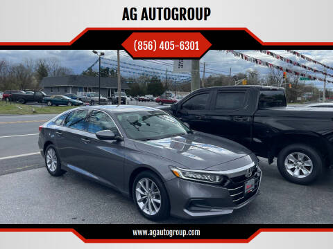2021 Honda Accord for sale at AG AUTOGROUP in Vineland NJ