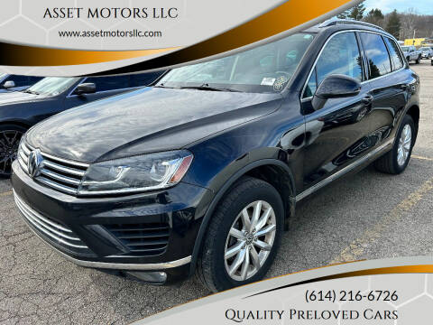 2016 Volkswagen Touareg for sale at ASSET MOTORS LLC in Westerville OH