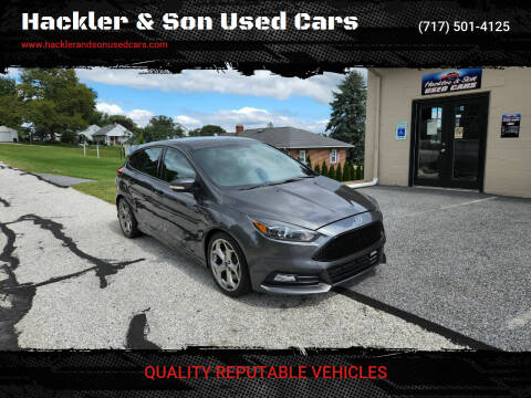 2016 Ford Focus for sale at Hackler & Son Used Cars in Red Lion PA