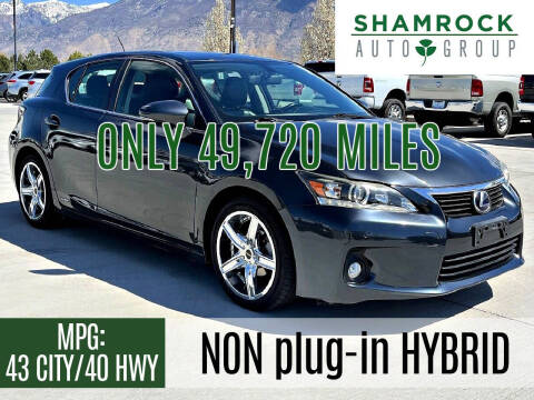 2011 Lexus CT 200h for sale at Shamrock Group LLC #1 - Sedan / Wagon in Pleasant Grove UT