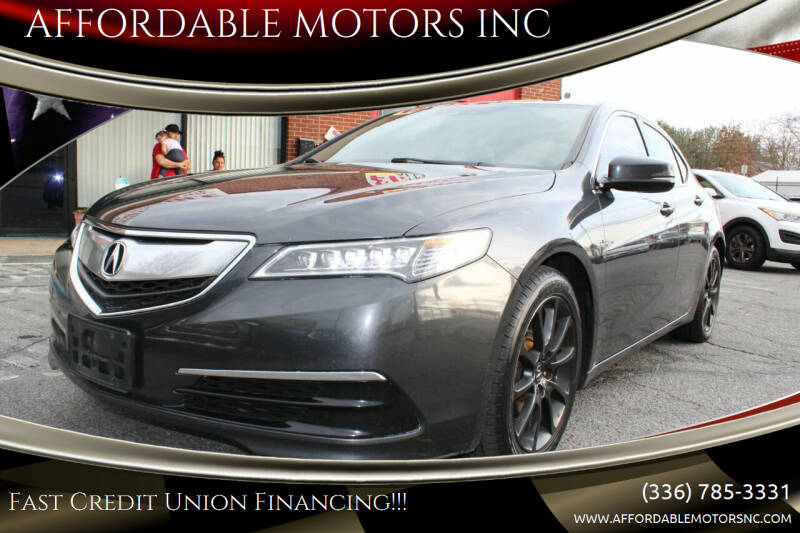 2015 Acura TLX for sale at AFFORDABLE MOTORS INC in Winston Salem NC