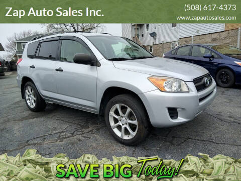 2009 Toyota RAV4 for sale at Zap Auto Sales Inc. in Fall River MA