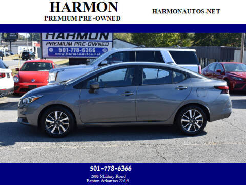 2021 Nissan Versa for sale at Harmon Premium Pre-Owned in Benton AR