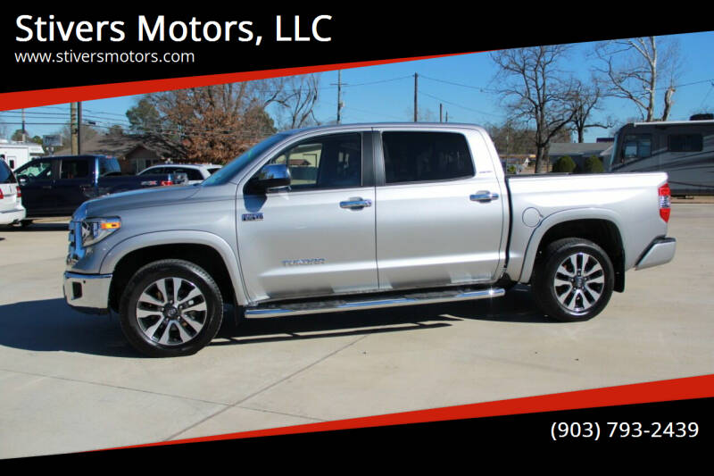2018 Toyota Tundra for sale at Stivers Motors, LLC in Nash TX