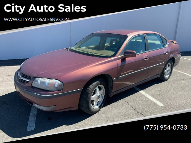 2000 Chevrolet Impala for sale at City Auto Sales in Sparks NV