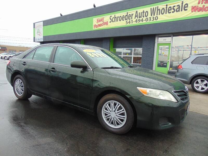 2010 Toyota Camry for sale at Schroeder Auto Wholesale in Medford OR