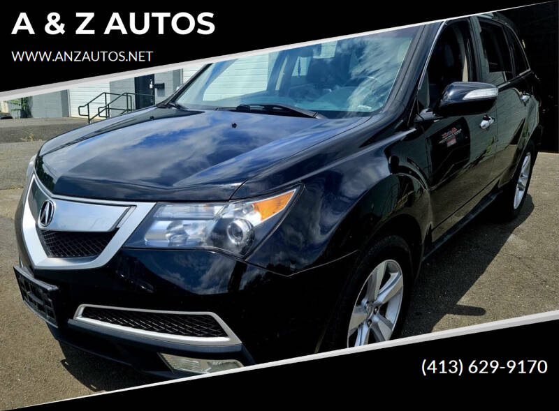 2011 Acura MDX for sale at Southwick Motors in Southwick MA