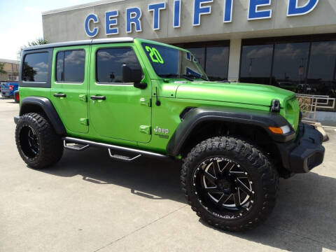 2020 Jeep Wrangler Unlimited for sale at Mac Haik Ford Pasadena in Pasadena TX
