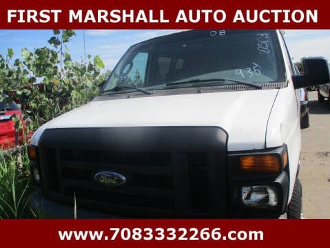 2008 Ford E-150 for sale at First Marshall Auto Auction in Harvey IL