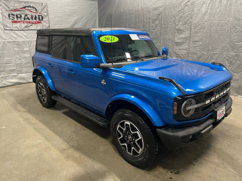 2021 Ford Bronco for sale at GRAND AUTO SALES in Grand Island NE