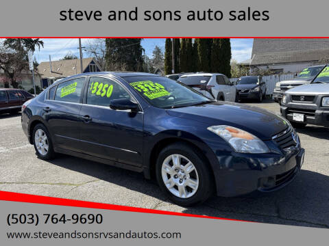 2008 Nissan Altima for sale at steve and sons auto sales - Steve & Sons Auto Sales 2 in Portland OR