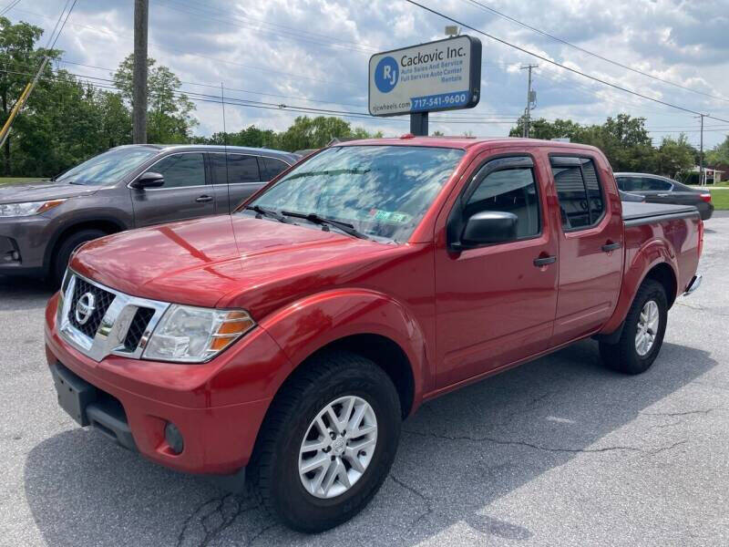 2016 Nissan Frontier for sale at R J Cackovic Auto Sales, Service & Rental in Harrisburg PA