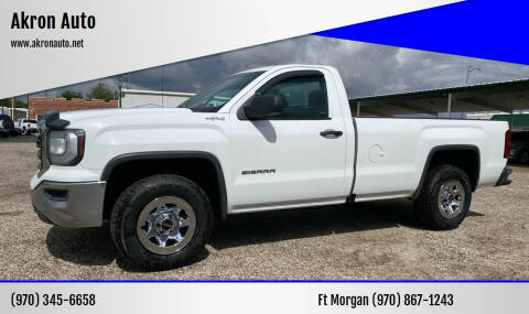 2016 GMC Sierra 1500 for sale at Akron Auto in Akron CO