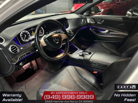 2017 Mercedes-Benz S-Class S 550