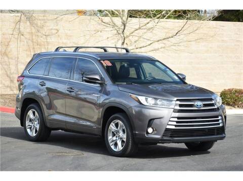 2018 Toyota Highlander Hybrid for sale at A-1 Auto Wholesale in Sacramento CA