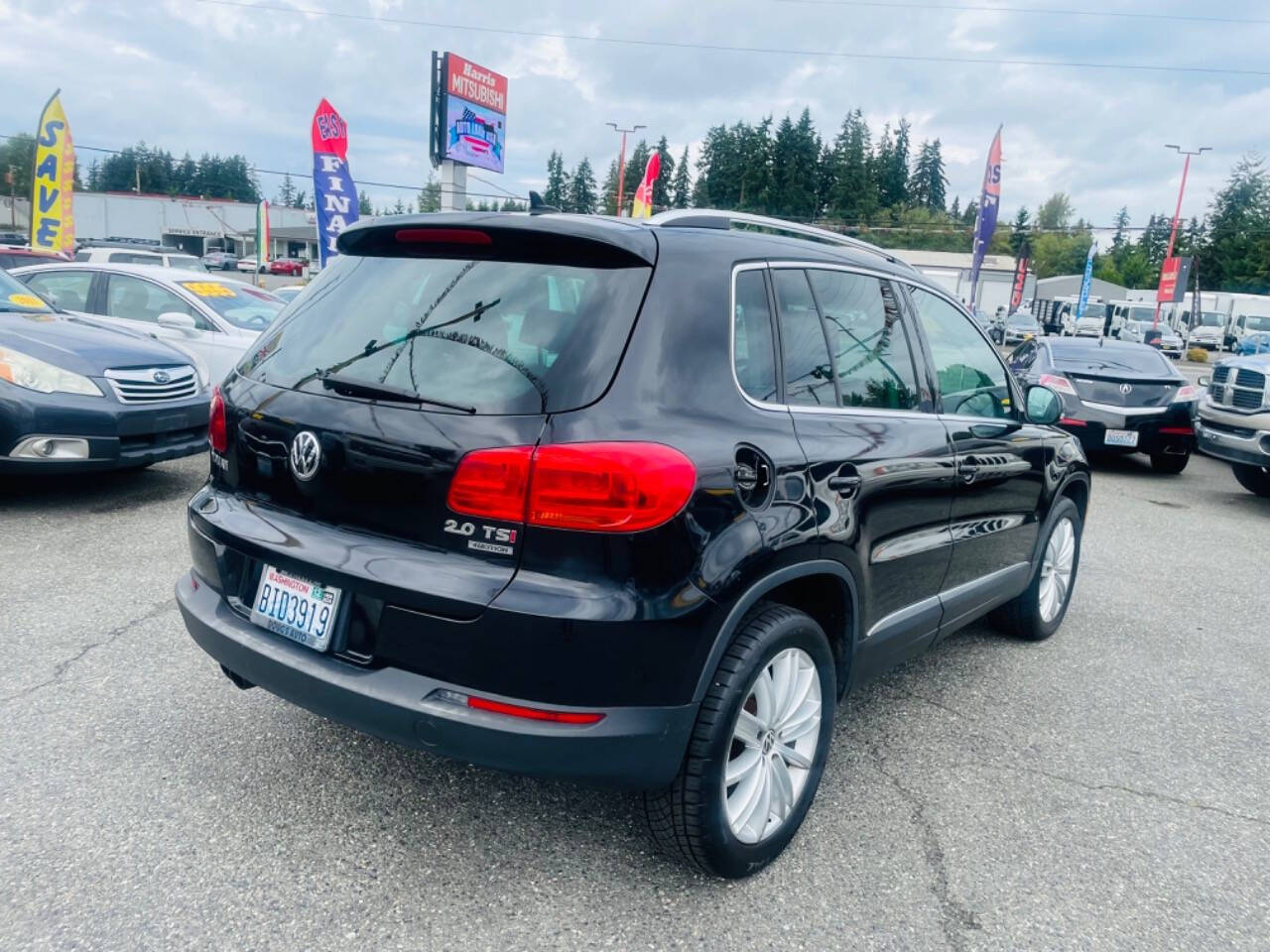 2012 Volkswagen Tiguan for sale at New Creation Auto Sales in Everett, WA