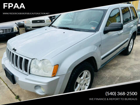 2007 Jeep Grand Cherokee for sale at FPAA in Fredericksburg VA