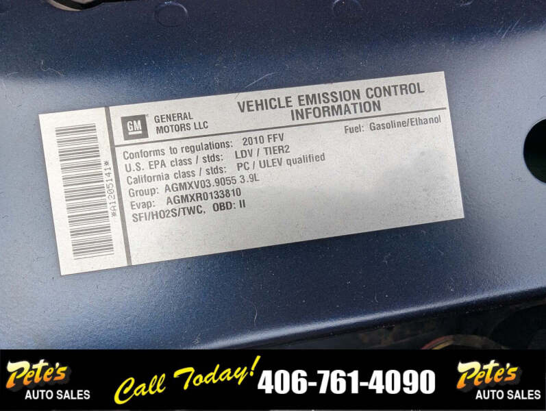 2010 Chevrolet Impala Police