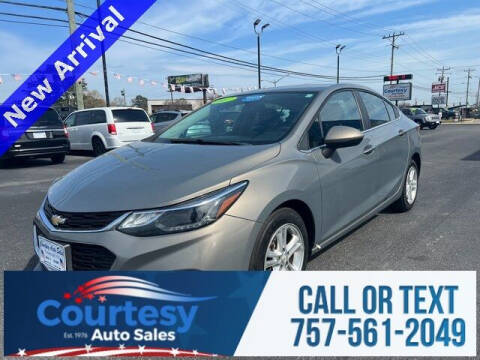 2017 Chevrolet Cruze for sale at Courtesy Auto Sales in Chesapeake VA