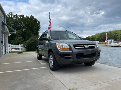 2008 Kia Sportage for sale at Allstar Automart in Benson NC