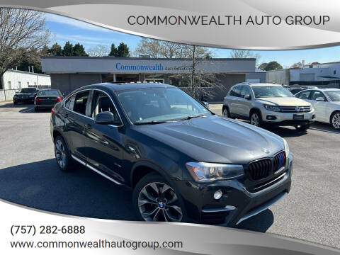 2015 BMW X4 for sale at Commonwealth Auto Group in Virginia Beach VA