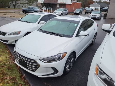 2017 Hyundai Elantra for sale at Topham Automotive Inc. in Middleboro MA