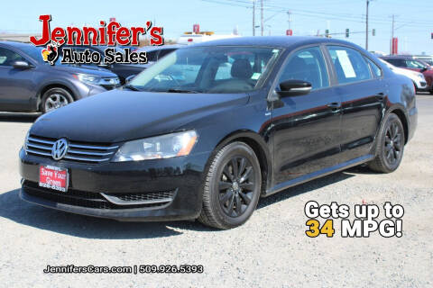 2014 Volkswagen Passat for sale at Jennifer's Auto Sales in Spokane Valley WA