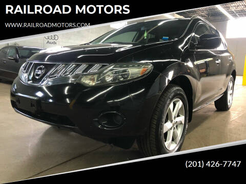 2009 Nissan Murano for sale at RAILROAD MOTORS in Hasbrouck Heights NJ