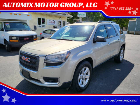 2015 GMC Acadia for sale at AUTOMIX MOTOR GROUP, LLC in Swansea MA