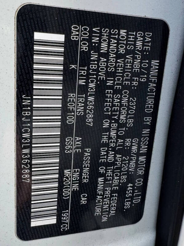 2020 Nissan Rogue Sport