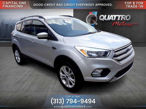 2018 Ford Escape for sale at Quattro Motors 2 - 1 in Redford MI