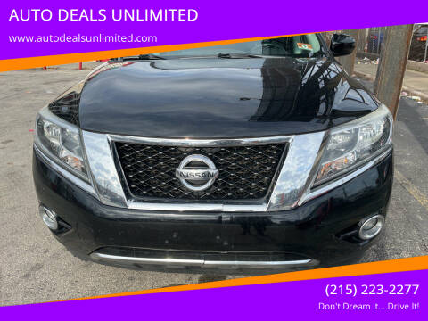 2014 Nissan Pathfinder for sale at AUTO DEALS UNLIMITED in Philadelphia PA