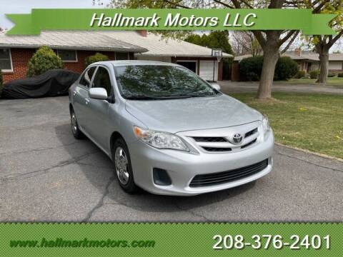 2013 Toyota Corolla for sale at HALLMARK MOTORS LLC in Boise ID