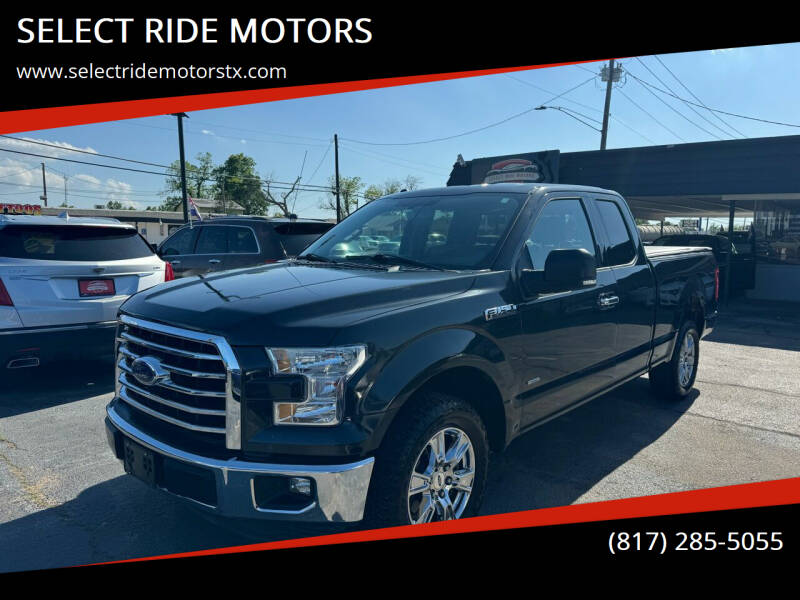 2015 Ford F-150 for sale at SELECT RIDE MOTORS in Arlington TX