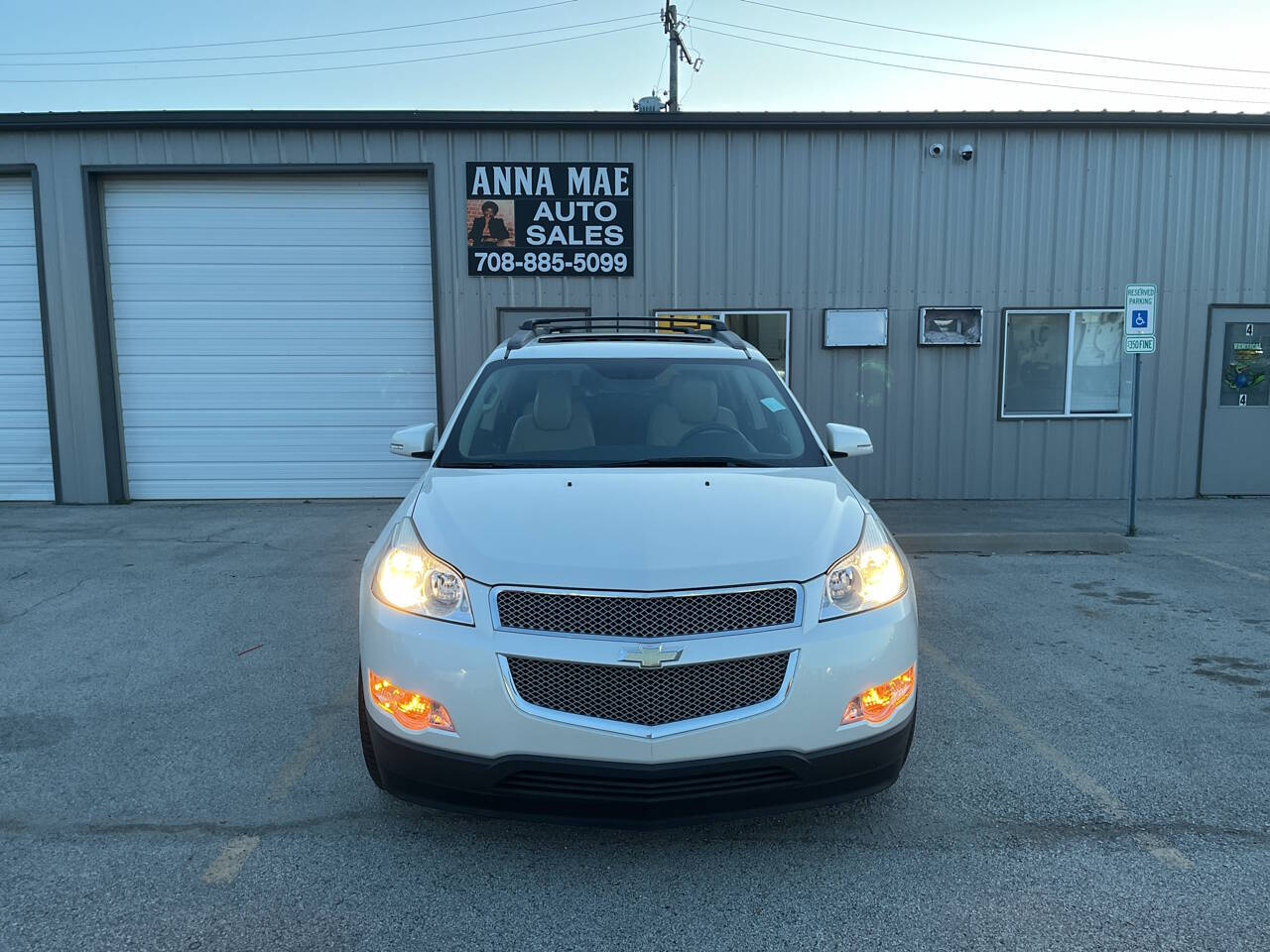 White 2011 Chevrolet Traverse LTZ LTZ 4dr SUV 2