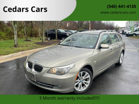 2010 BMW 5 Series for sale at Cedars Cars in Chantilly VA