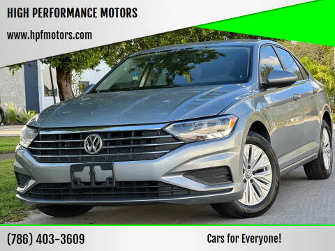 2021 Volkswagen Jetta for sale at HIGH PERFORMANCE MOTORS in Hollywood FL