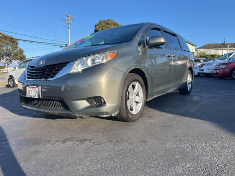 2012 Toyota Sienna for sale at Cuquis Cars in Marina CA