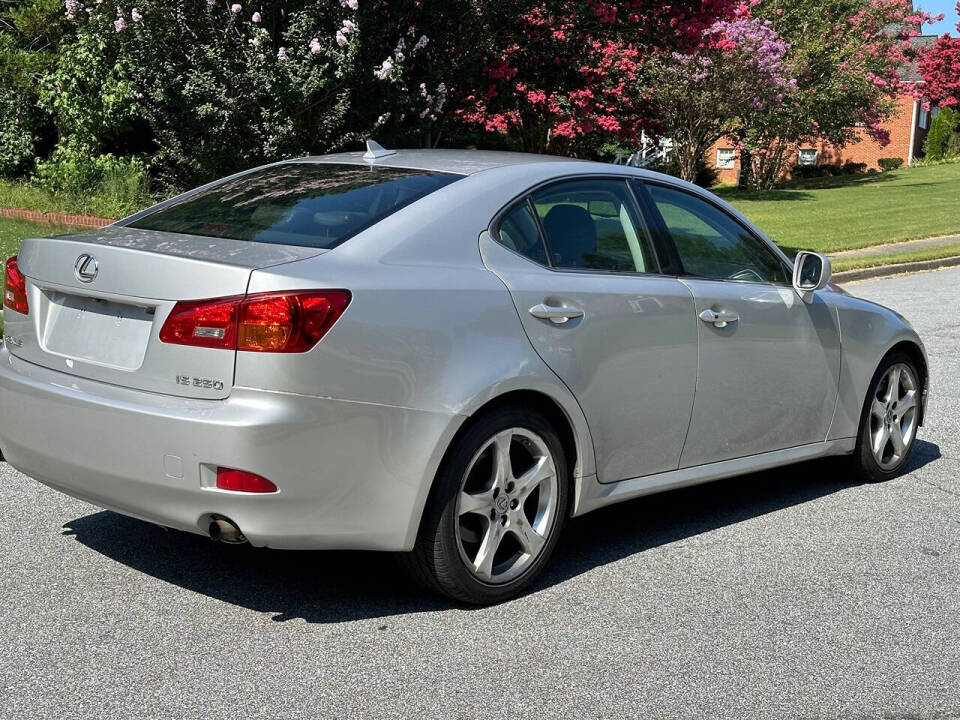 2007 Lexus IS 250 for sale at SHURE AUTO SALES in Snellville, GA