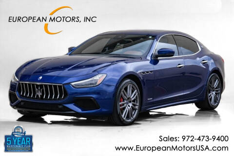 2018 Maserati Ghibli for sale at European Motors Inc in Plano TX