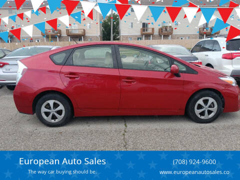 2014 Toyota Prius for sale at European Auto Sales in Bridgeview IL