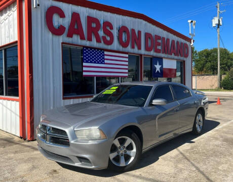 2013 Dodge Charger for sale at Cars On Demand 3 in Pasadena TX